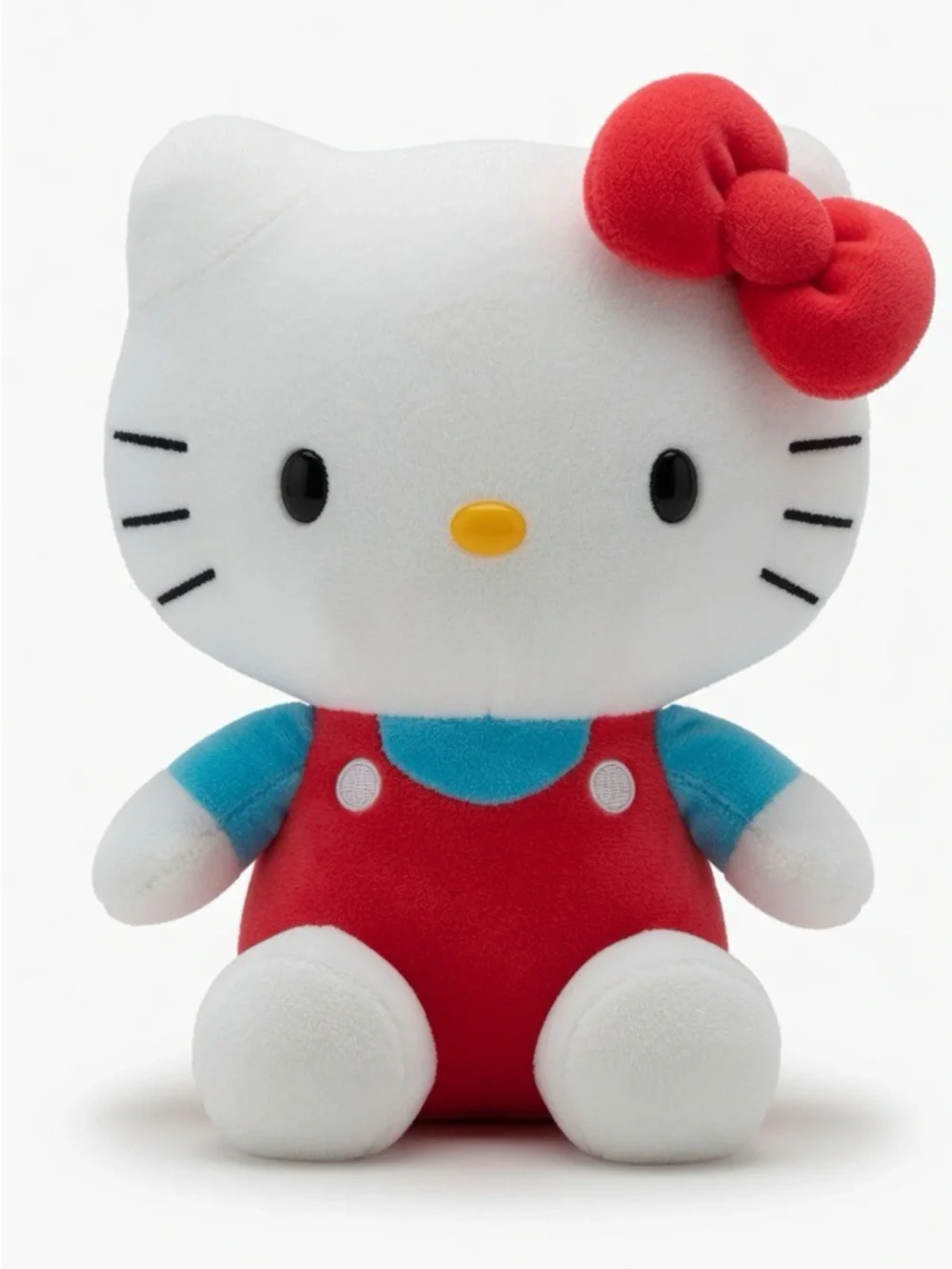 Sanrio Hello Kitty Plush by Hello Kitty - White, Red & Blue